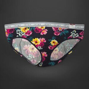 Cacique Lane Bryant NWT Floral Cotton Hipster Panties 26/28 (4X)
